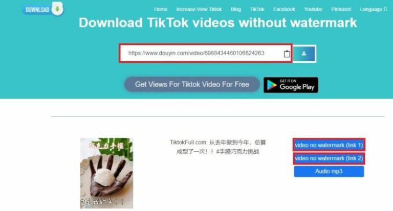 tải video TikTok tại Dowtik.com